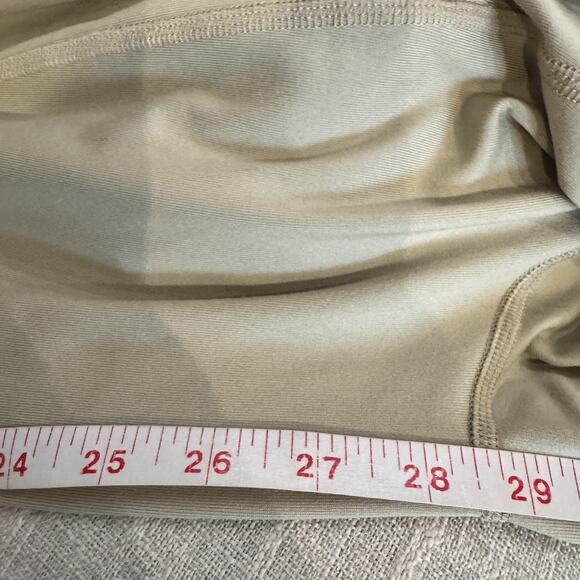 Kerrits Equestrian Breeches Pants Leggings Women Large Beige Knee Patch Stretch - Picture 10 of 11